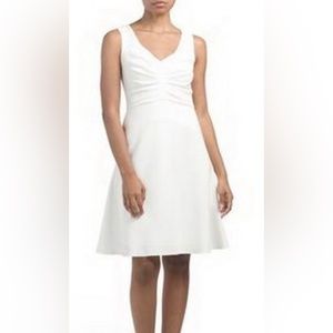 Kobi Halperin "Talia" Ruched Bodice Dress